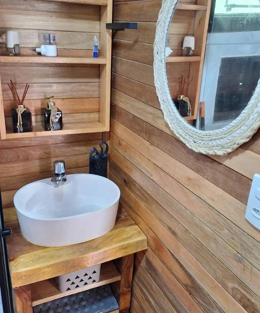 Luxury tent Cabana Urubici Geada Brazil